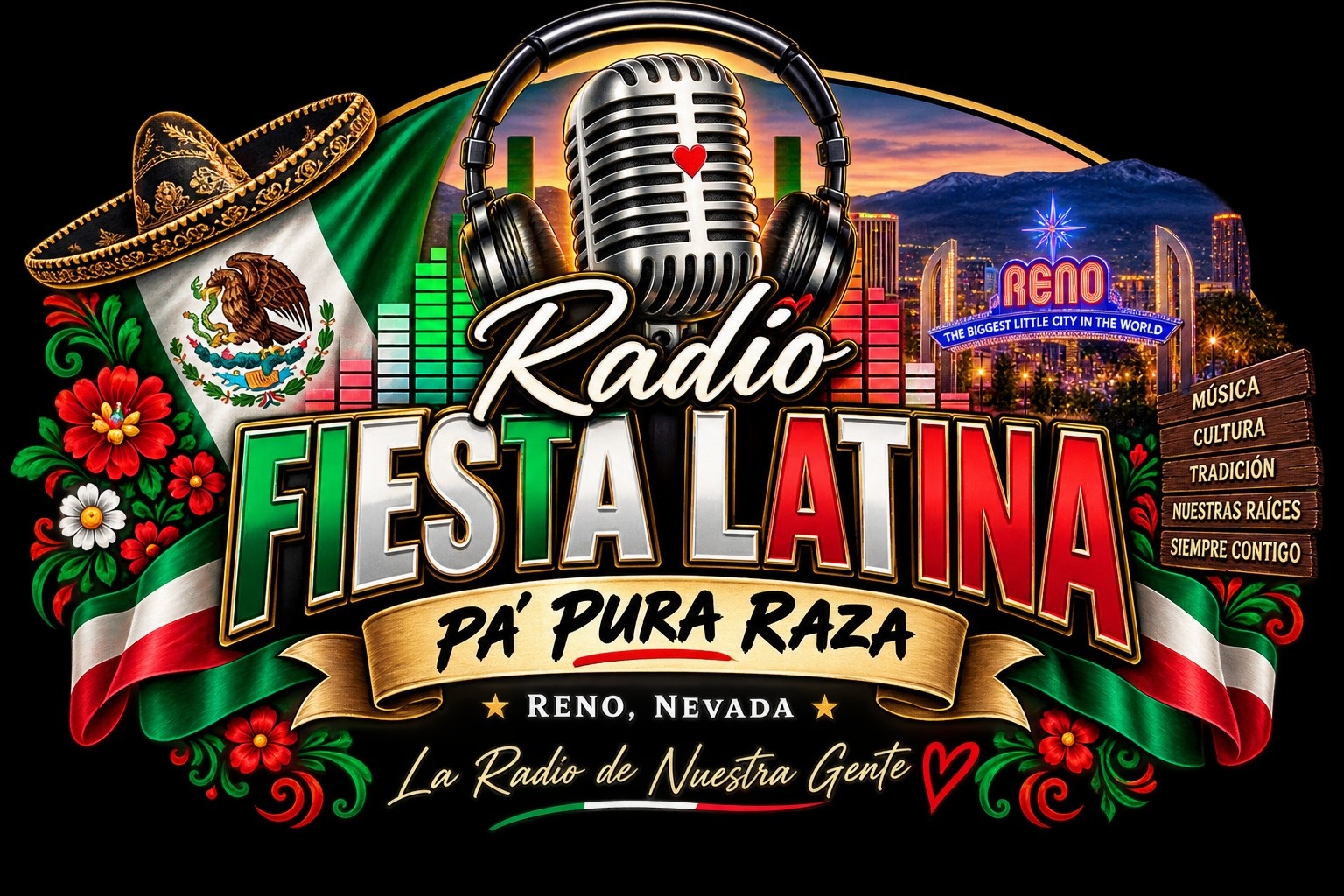 Radio Fiesta Latina - Pa' Pura Raza